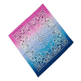 Tie Dye Paisley Printed Bandannas